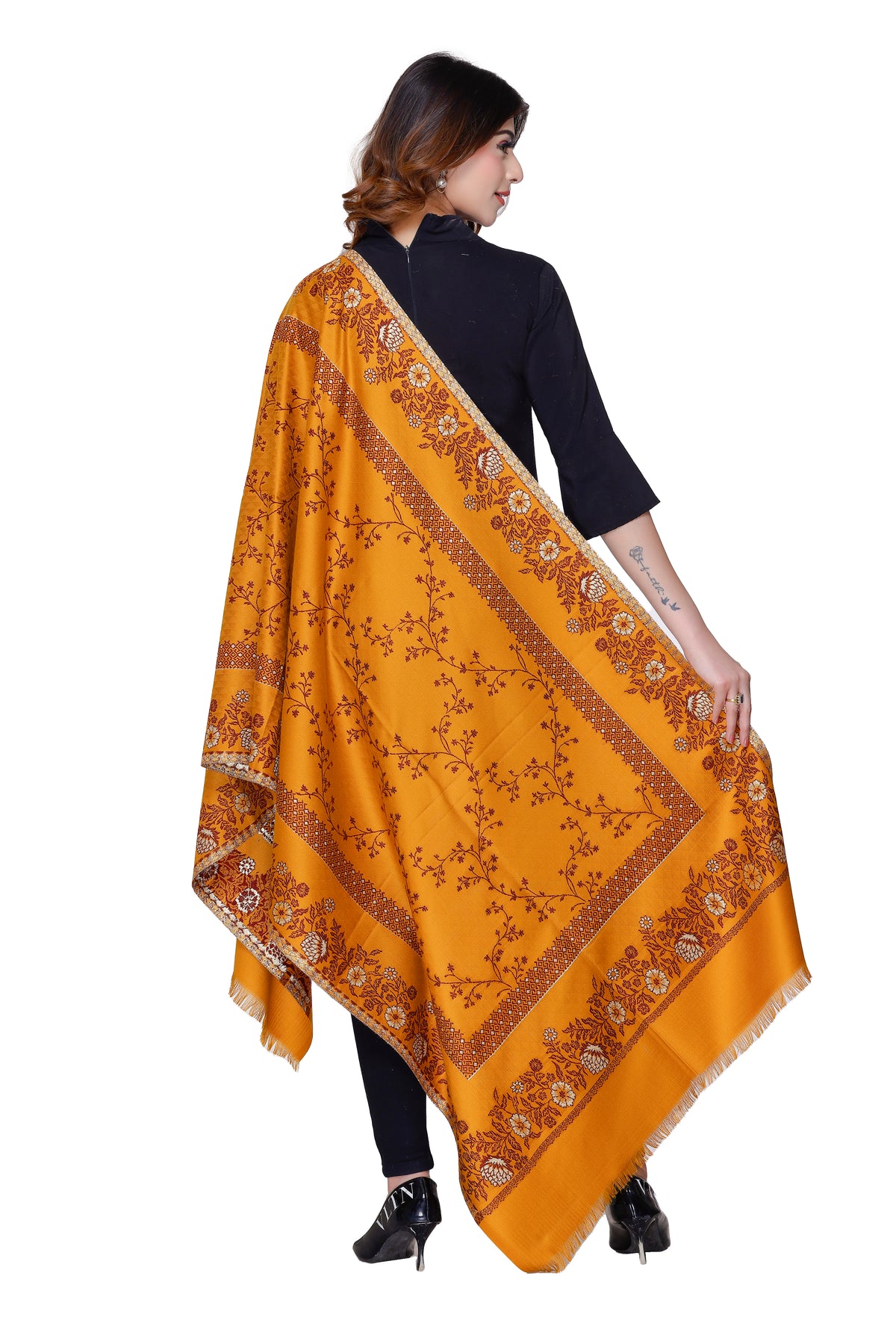 Women's Jacquard shawls - Image 5