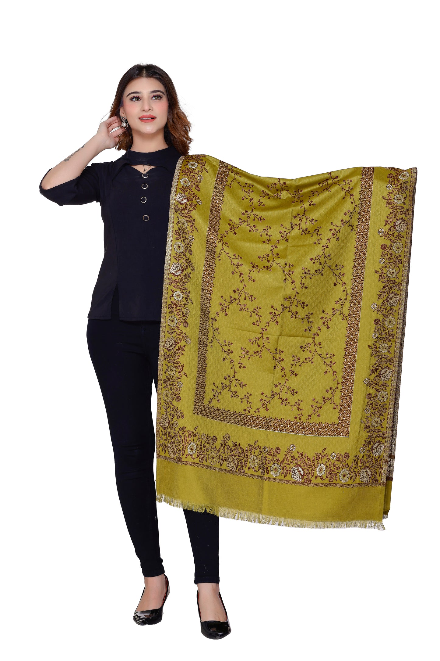 Women's Jacquard shawls