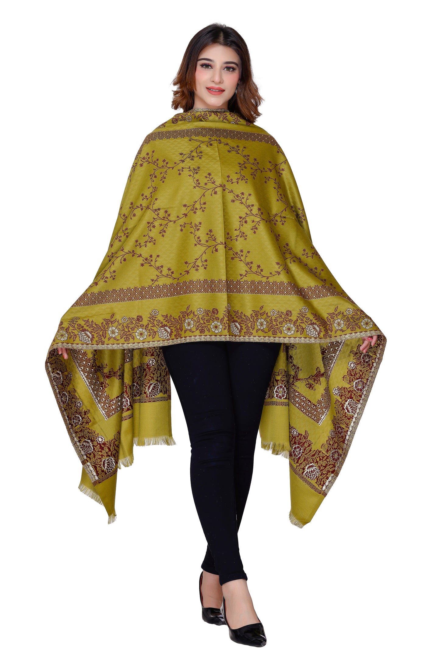 Women's Jacquard shawls