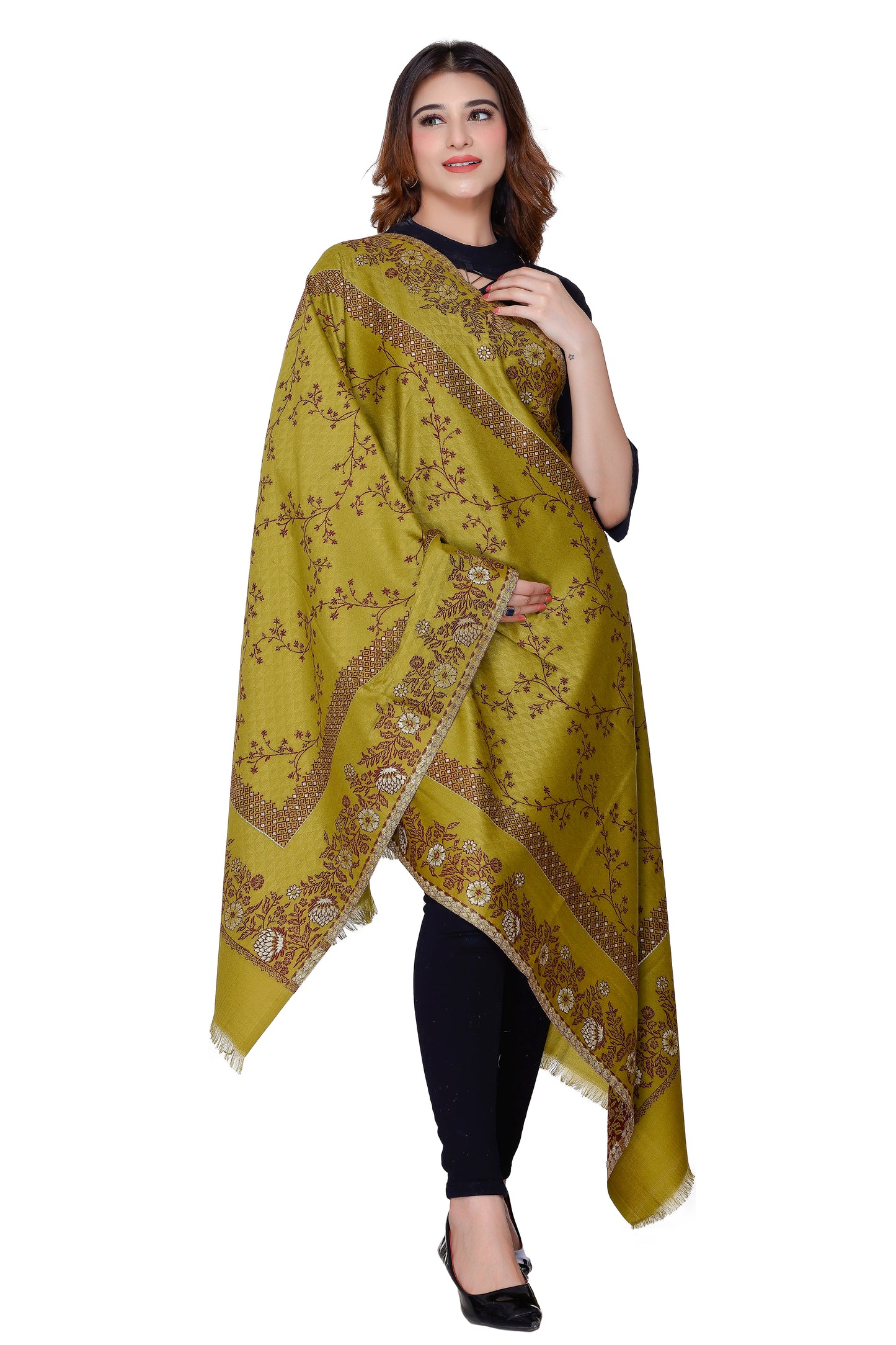 Women's Jacquard shawls