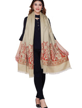 Women's Jacquard shawls - Thumbnail 3