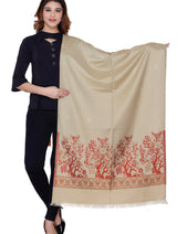 Women's Jacquard shawls - Thumbnail 1
