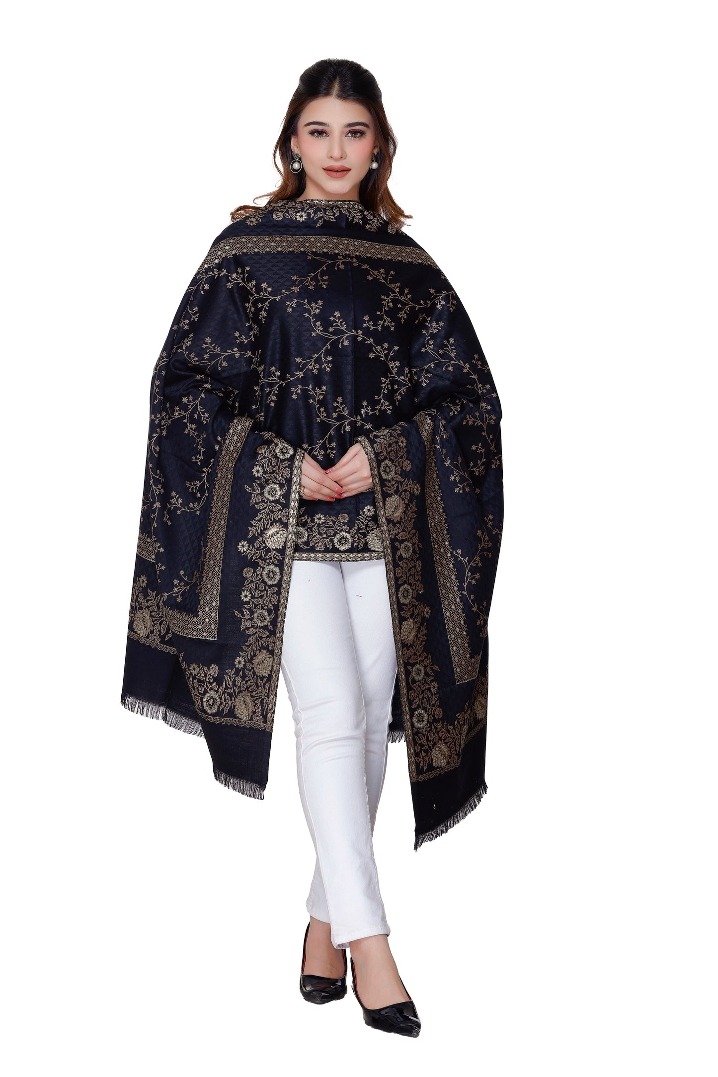 Women's Jacquard shawls
