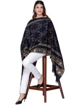 Women's Jacquard shawls - Thumbnail 3