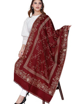 Women's Jacquard shawls - Thumbnail 1