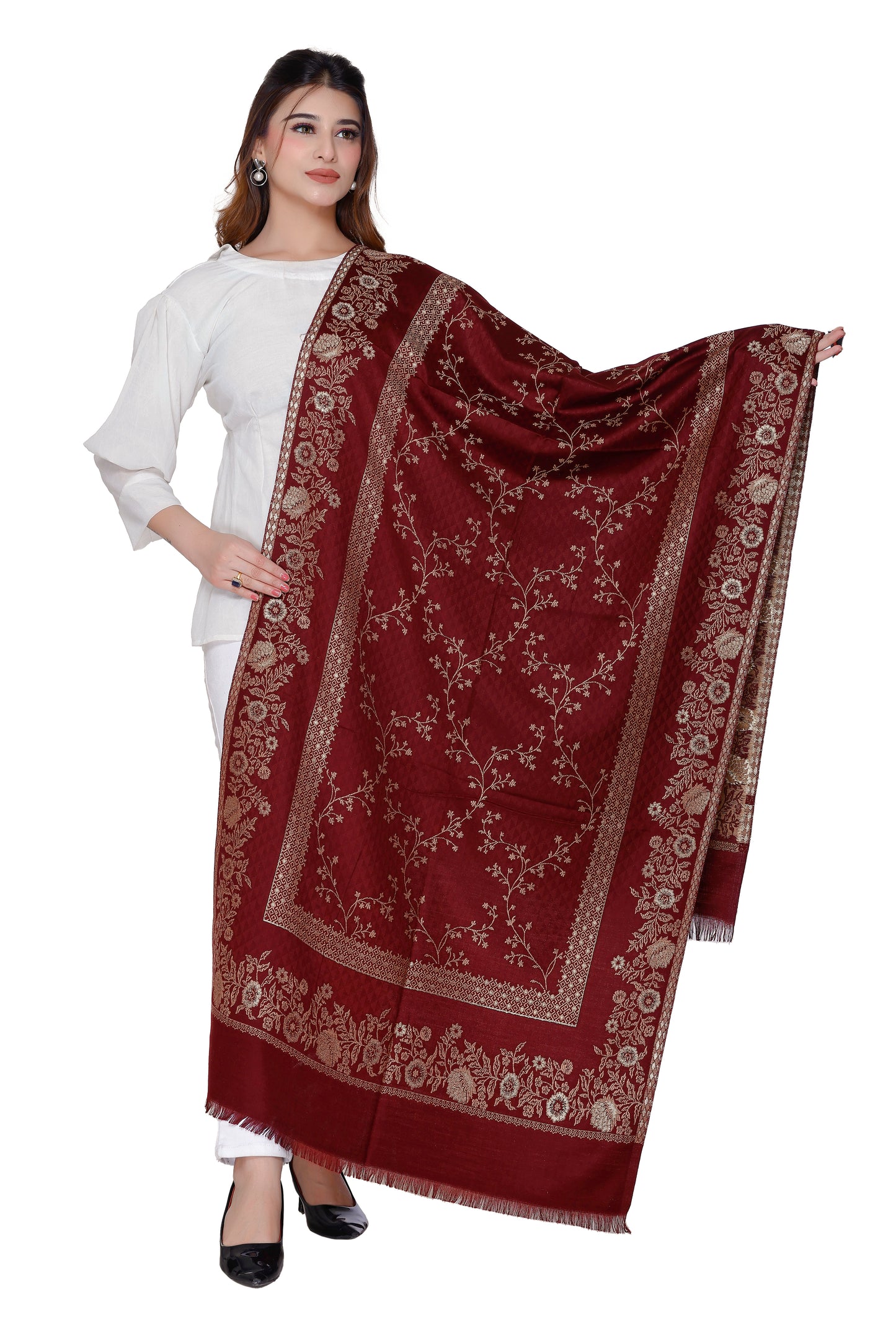 Women's Jacquard shawls