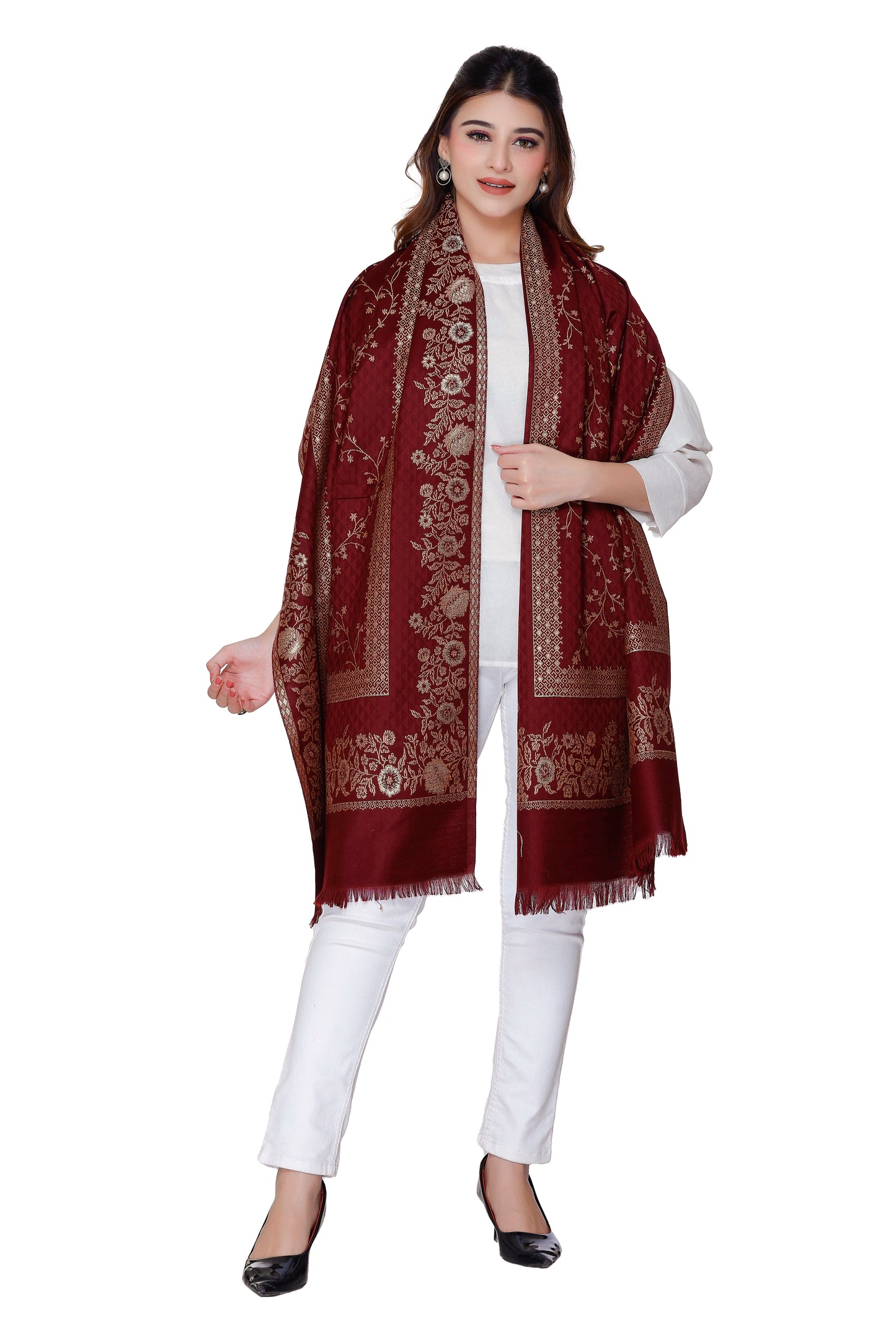 Women's Jacquard shawls