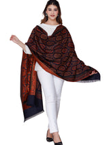 Women's Jacquard shawls - Thumbnail 3