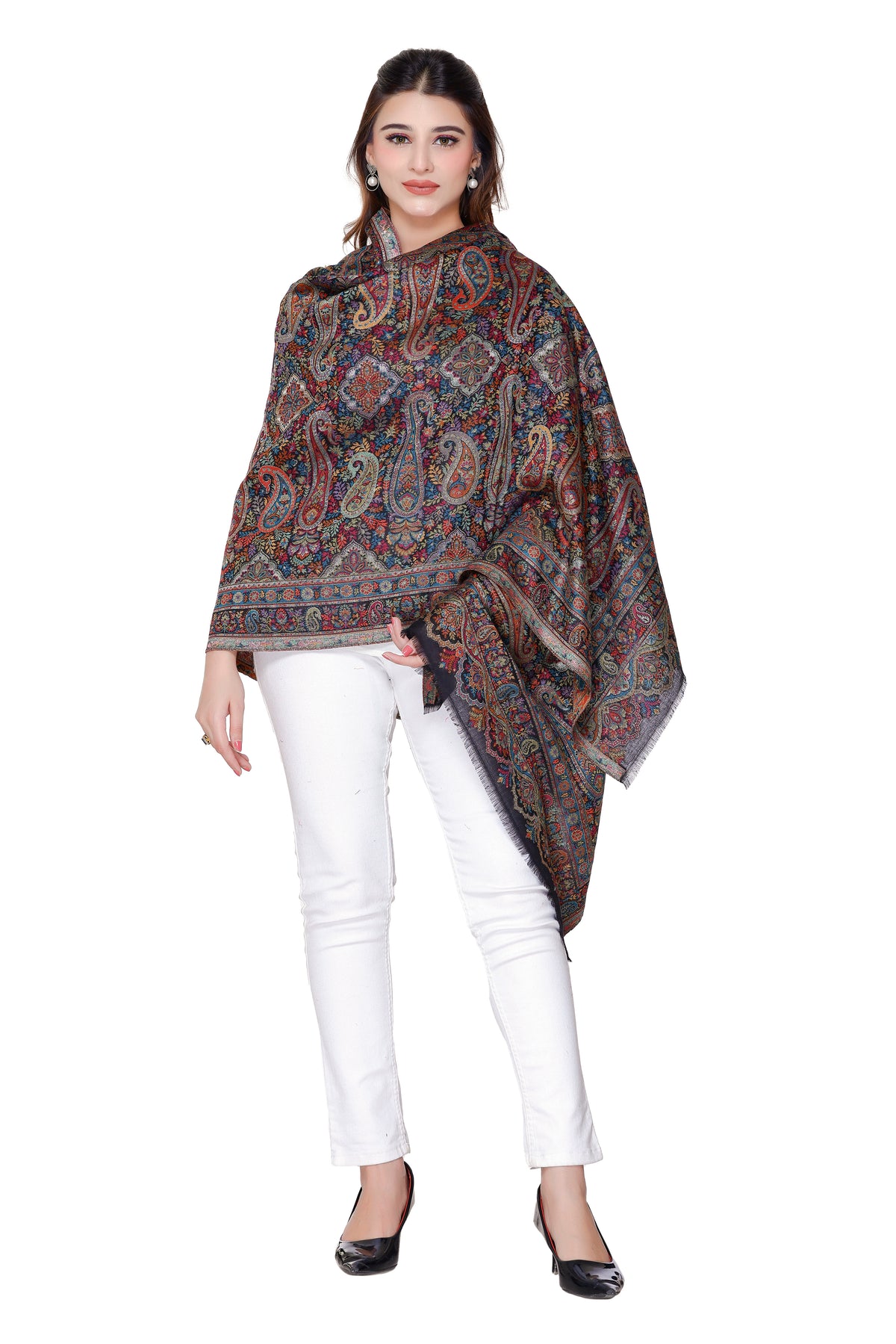 Women's Zari shawls - Image 4