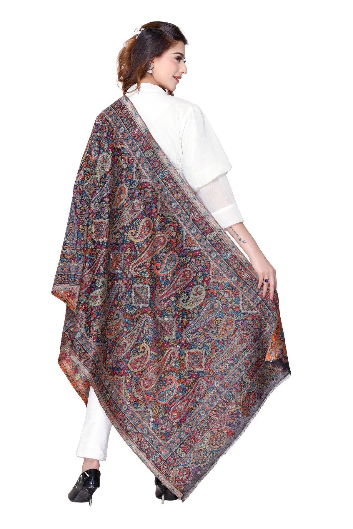 Women's Zari shawls - Image 5