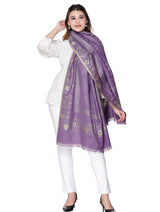 Women's jacquard shawls - Thumbnail 2
