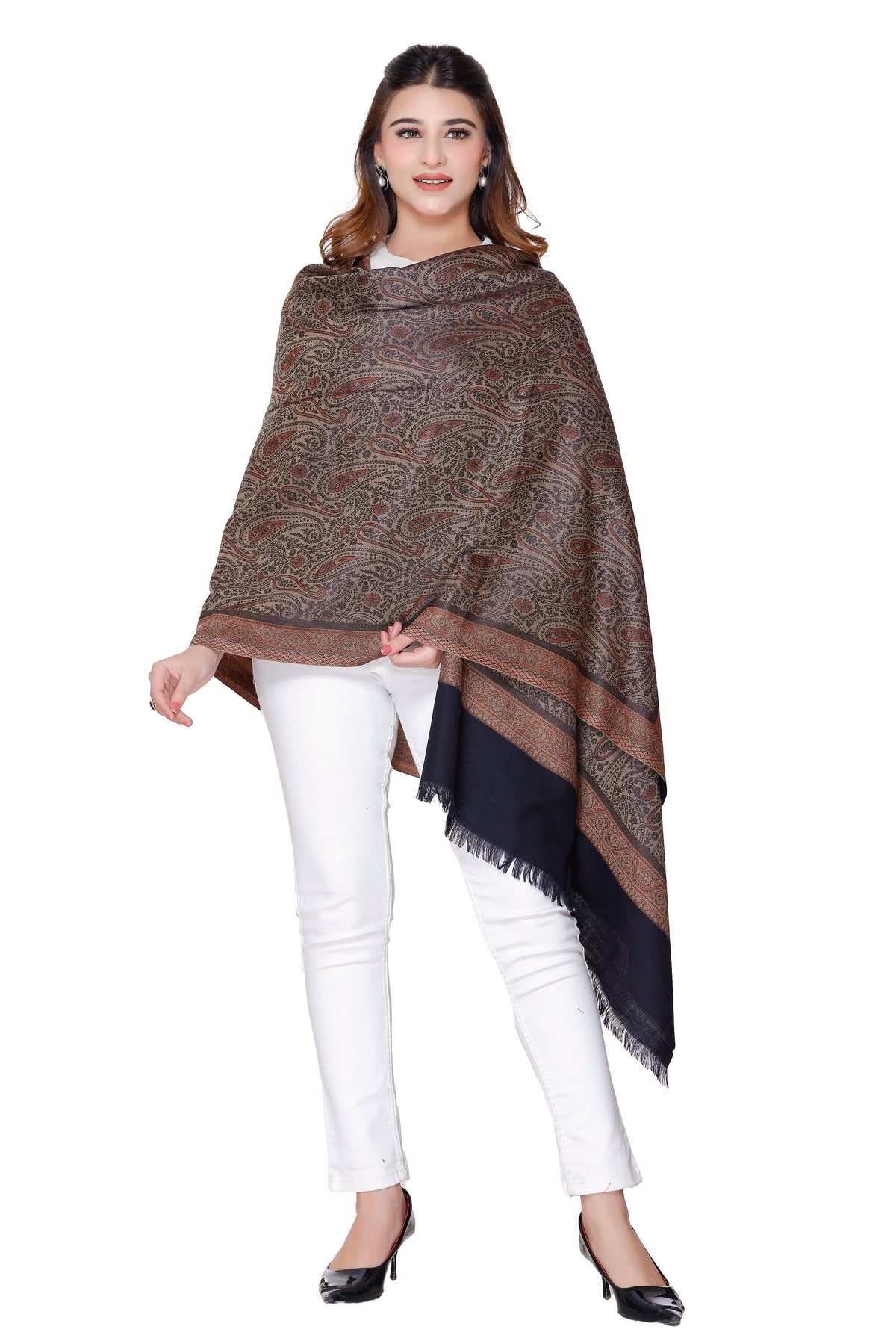 Women's Jacquard shawls - Image 2