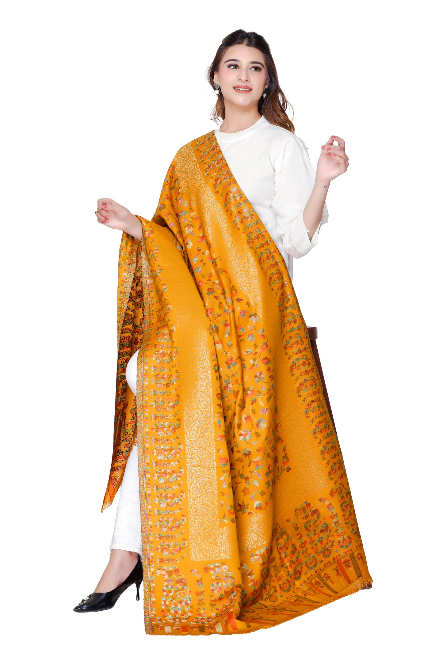 Women's Jacquard shawls