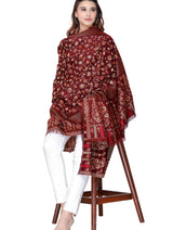 Women's Jacquard shawls - Thumbnail 1