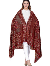 Women's Jacquard shawls - Thumbnail 3