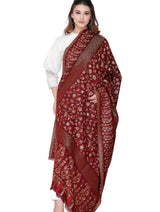 Women's Jacquard shawls - Thumbnail 4