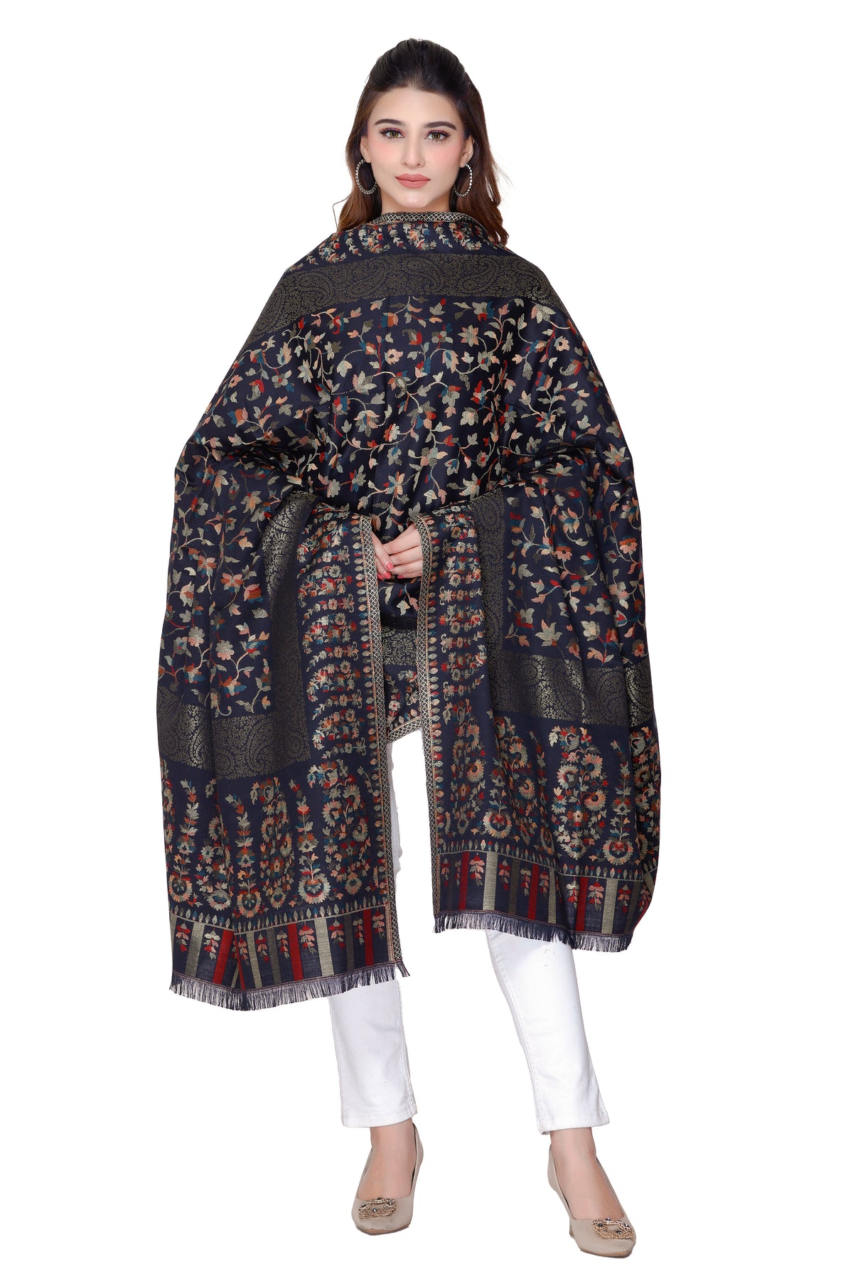 Women's Jacquard shawls - Image 1