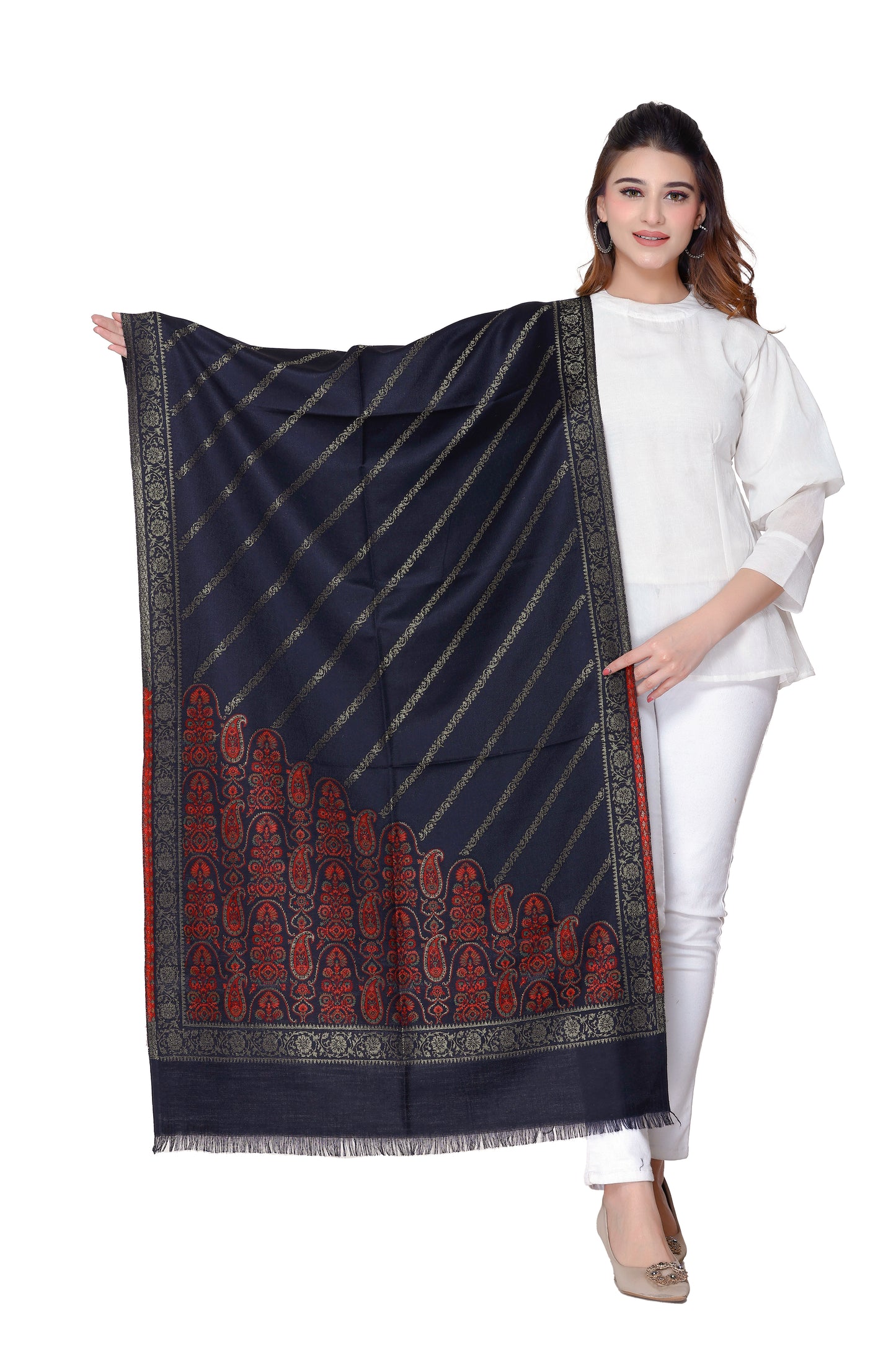 Women's Jacquard shawls