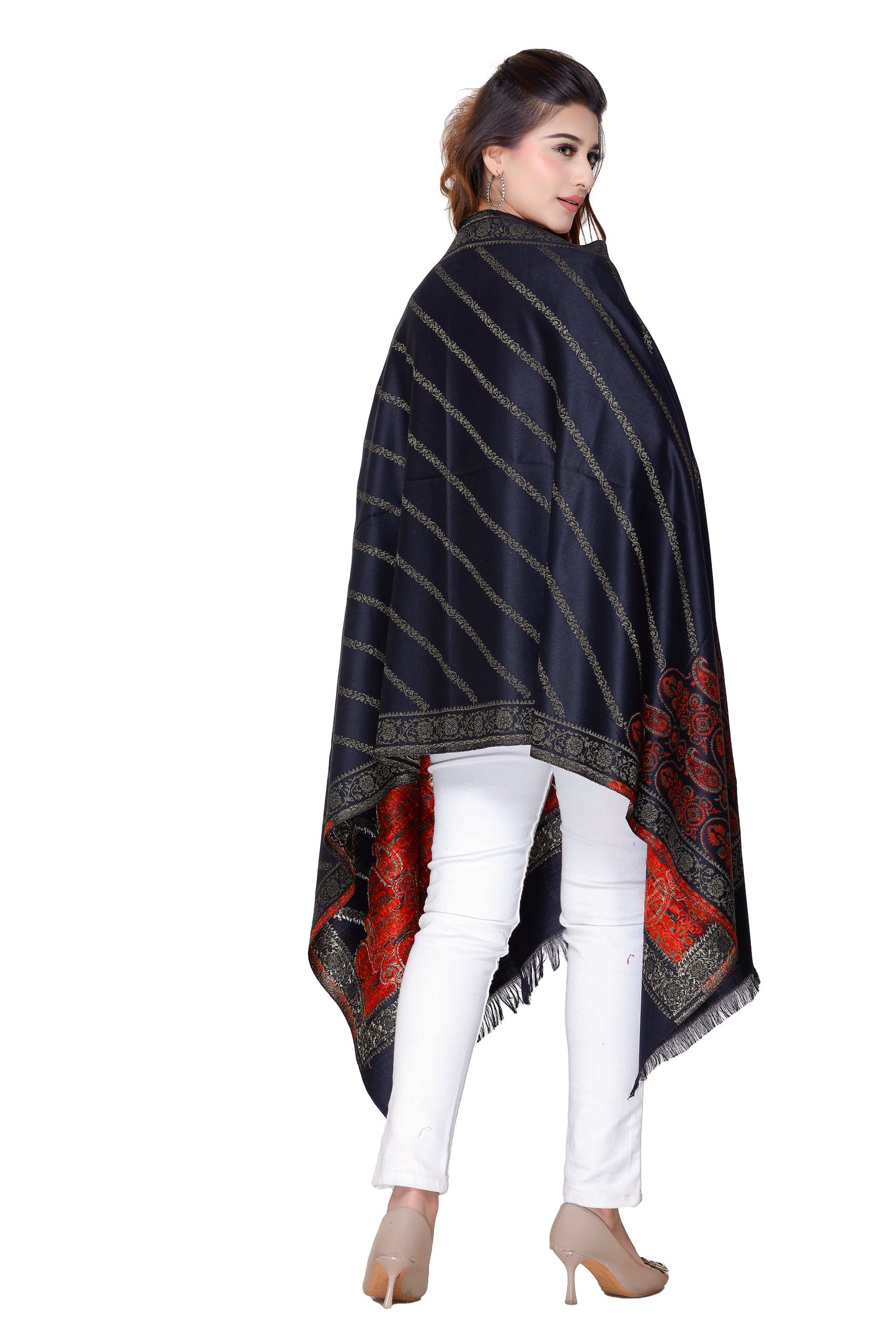 Women's Jacquard shawls