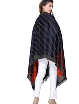 Women's Jacquard shawls - Thumbnail 4