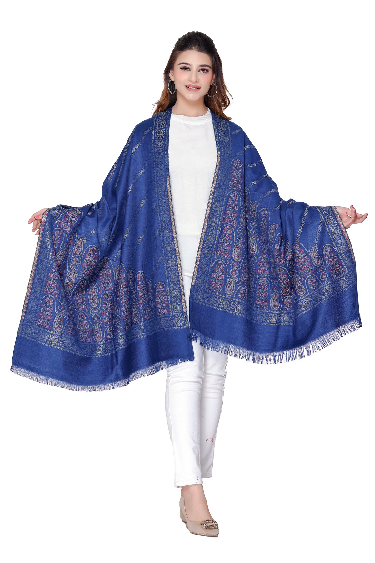 Women's Jacquard shawls - Image 2