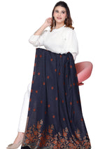 Women's Jacquard shawls - Thumbnail 1