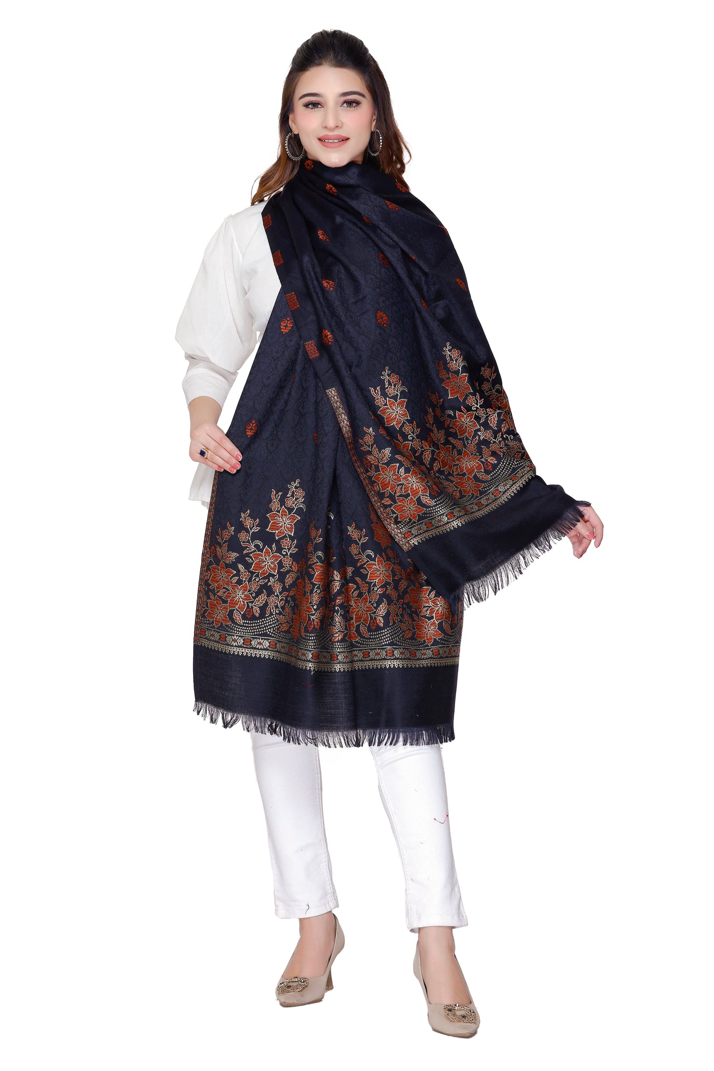 Women's Jacquard shawls