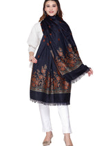 Women's Jacquard shawls - Thumbnail 2