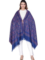 Women's Jacquard shawls - Thumbnail 2