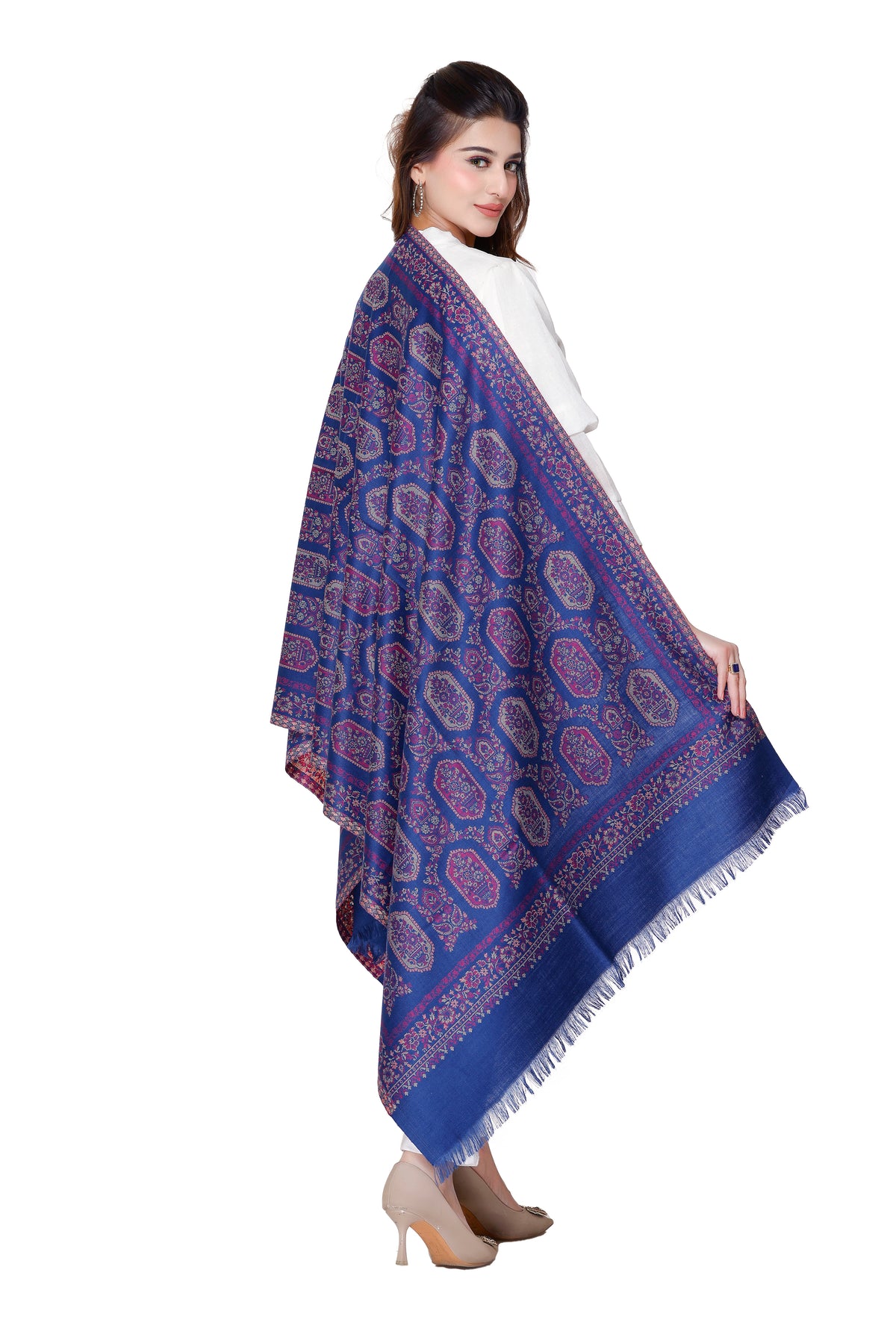 Women's Jacquard shawls - Image 3