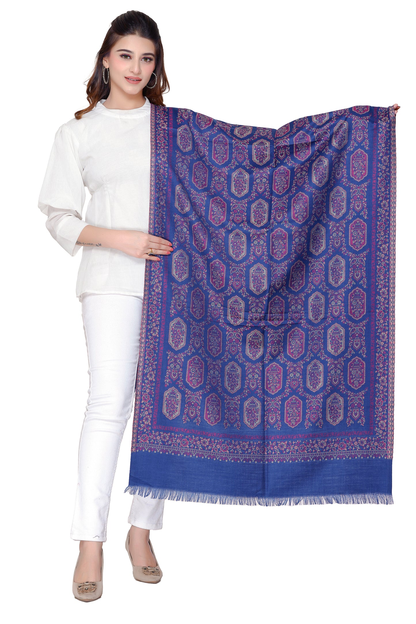 Women's Jacquard shawls