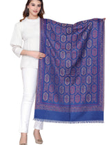 Women's Jacquard shawls - Thumbnail 4