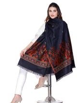 Women's Jacquard shawls - Thumbnail 1