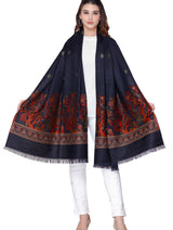Women's Jacquard shawls - Thumbnail 2