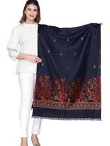 Women's Jacquard shawls - Thumbnail 4