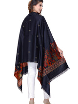 Women's Jacquard shawls - Thumbnail 5