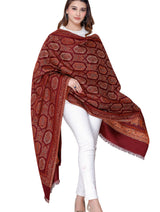 Women's Jacquard shawls - Thumbnail 1
