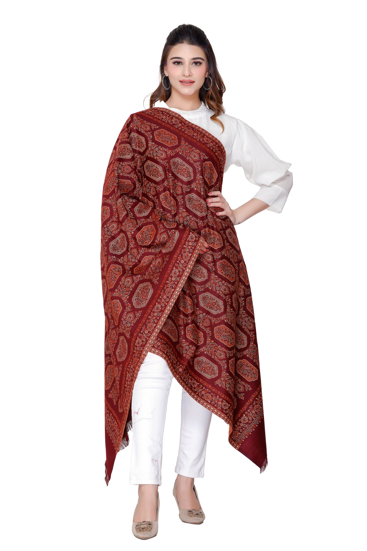 Women's Jacquard shawls