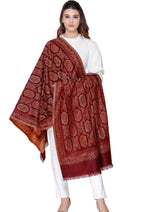 Women's Jacquard shawls - Thumbnail 3