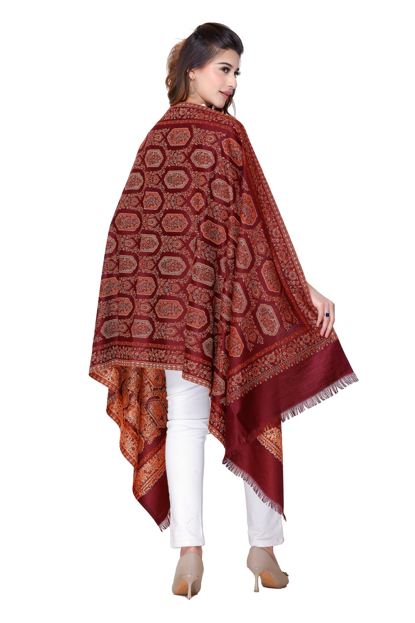 Women's Jacquard shawls