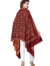Women's Jacquard shawls - Thumbnail 4