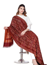 Women's Jacquard shawls - Thumbnail 5