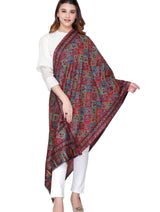 TOOSH MODA شالات نسائية مطبوعة (أسود) - Thumbnail 3