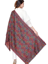 TOOSH MODA شالات نسائية مطبوعة (أسود) - Thumbnail 5