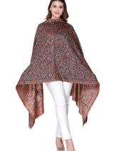 TOOSH MODA شالات نسائية مطبوعة (أسود) - Thumbnail 2