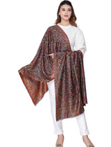 TOOSH MODA شالات نسائية مطبوعة (أسود) - Thumbnail 3