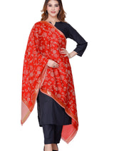 Women's jacquard shawls - Thumbnail 3