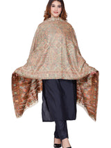 TOOSH MODA شالات زاري نسائية (بيج) - Thumbnail 5
