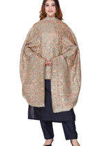 TOOSH MODA شالات زاري نسائية (بيج) - Thumbnail 6