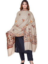 Women's Jacquard shawls - Thumbnail 1
